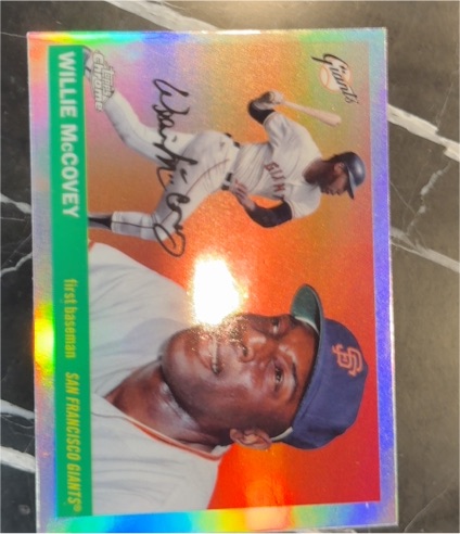 2025 Topps Chrome Platinum #404 Willie McCovey — front