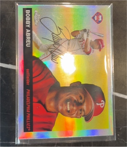 2025 Topps Chrome Platinum #412 Bobby Abreu — front