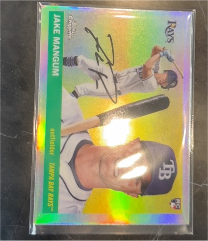 2025 Topps Chrome Platinum #293 Jake Mangum — front