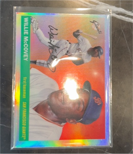 2025 Topps Chrome Platinum #404 Willie McCovey — front