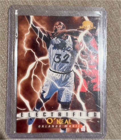 1995-96 SkyBox Electrified #293 Shaquille O'Neal — front