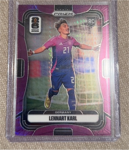 2026 Panini Prizm FIFA World Cup #58 Lennart Karl — front