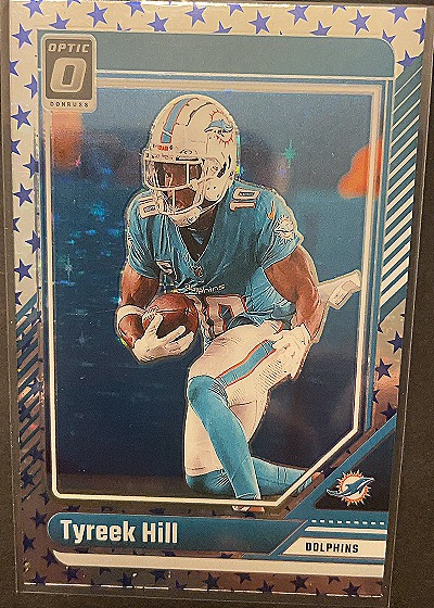 2024 Panini Donruss Optic #123 Tyreek Hill — front