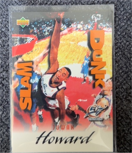 1997 Upper Deck Nestle Slam Dunk #SD15 Juwan Howard — front