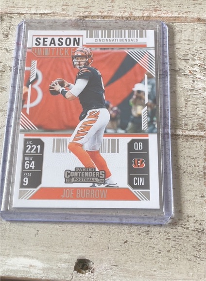 2024 Panini Contenders Season Ticket #20 Joe Burrow — front