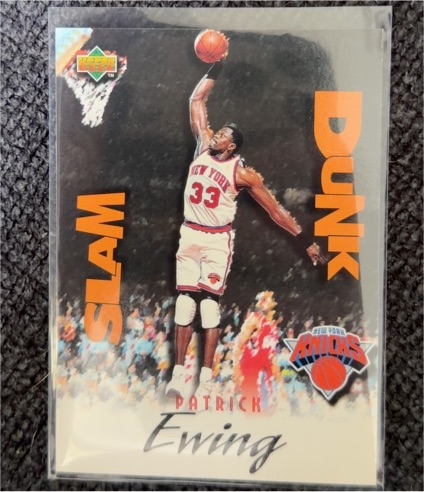 1997 Upper Deck Slam Dunk #SD10 Patrick Ewing — front