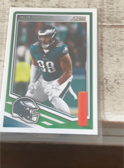 2025 Panini Score #64 Jalen Carter — front