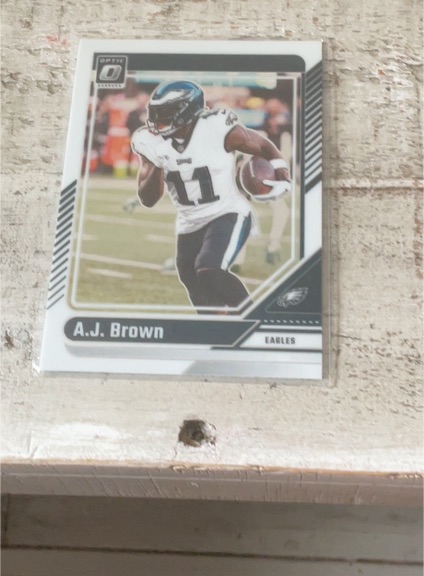 2024 Donruss Optic #160 A.J. Brown — front