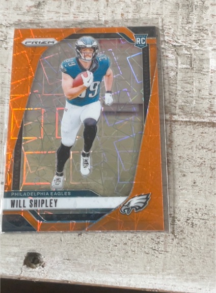2024 Panini Prizm #397 Will Shipley — front