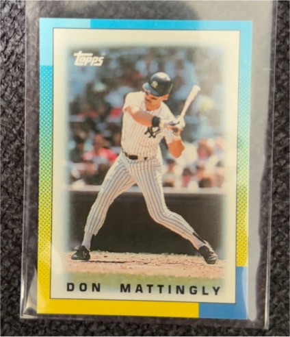 1990 Topps Mini League Leaders #24 Don Mattingly — front