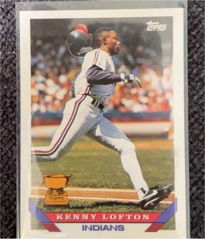1993 Topps #331 Kenny Lofton — front