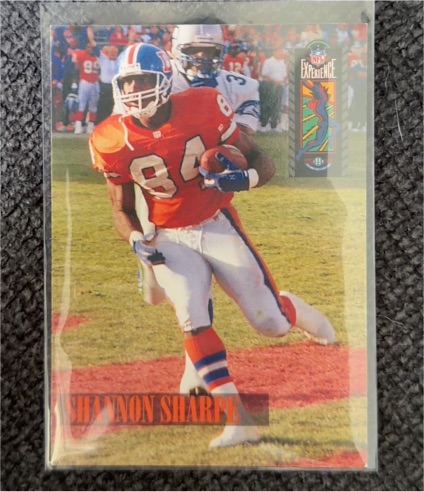 1994 Classic NFL Experience #27 Shannon Sharpe — front