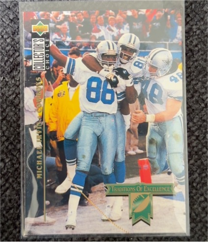 1994 Upper Deck Collector's Choice #56 Michael Irvin — front