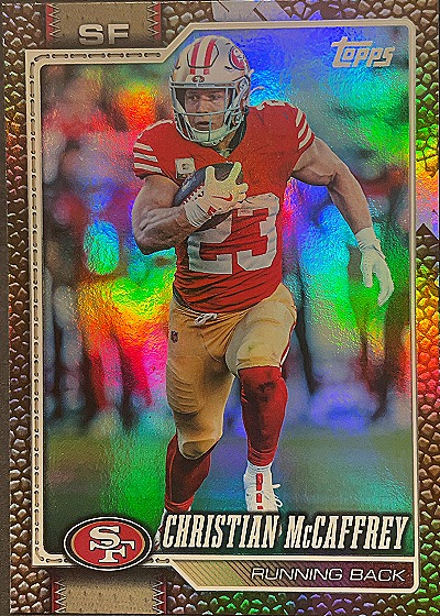 2026 Topps Flagship #186 Christian McCaffrey — front