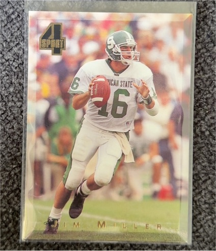 1994 Classic Four Sport #103 Jim Miller — front
