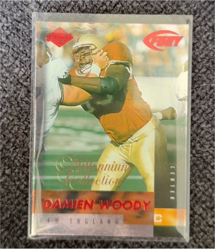 1999 Collector's Edge Fury #199 Damien Woody — front