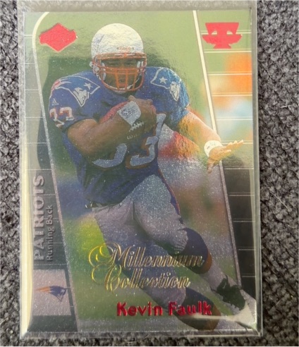 1999 Collector's Edge Odyssey #191 Kevin Faulk Millennium Collection — front