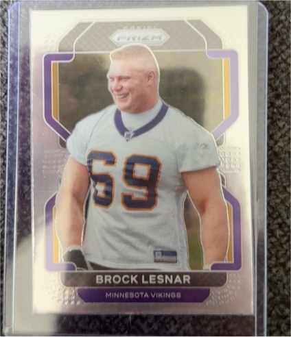 2021 Panini Prizm #134 Brock Lesnar — front