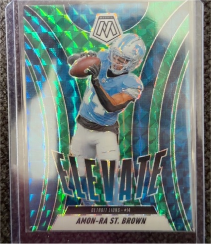 2025 Panini Mosaic #15 Amon-Ra St. Brown — front