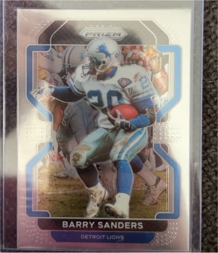2021 Panini Prizm #155 Barry Sanders — front
