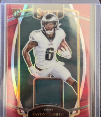 2021 Panini Select #RSW-DSM DeVonta Smith — front
