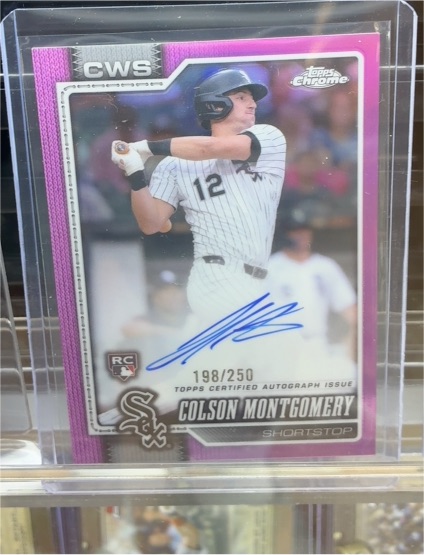 2026 Topps Chrome #RA-CM Colson Montgomery — front