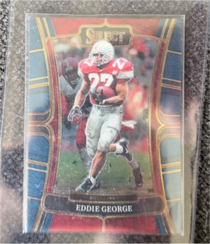 2023 Panini Select Draft Picks #90 Eddie George — front