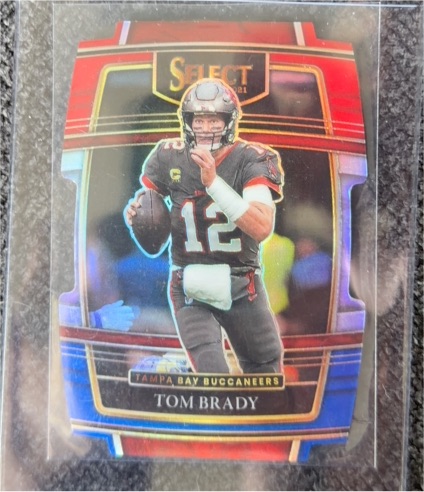 2021 Panini Select #1 Tom Brady — front