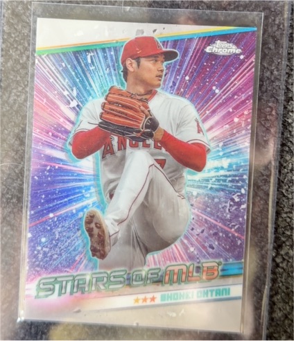 2024 Topps Chrome Stars of MLB #CSMLB-21 Shohei Ohtani — front
