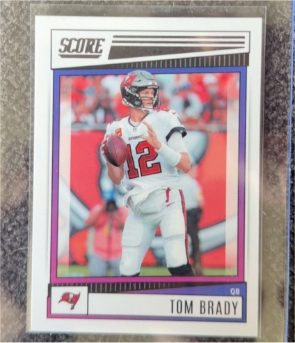 2022 Panini Score #68 Tom Brady — front