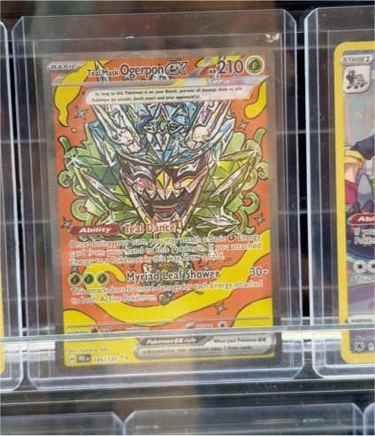 2023 The Pokémon Company Teal Mask Ogerpon ex 145/131 — front