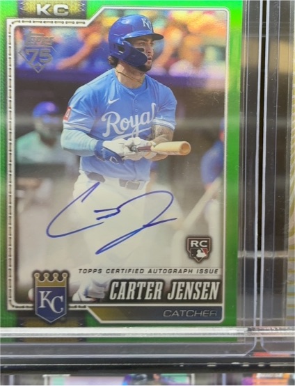 2026 Topps Series 2 #530 Carter Jensen — front