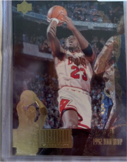 1995 SP The Jordan Collection #JC19 Michael Jordan — front