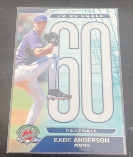 2025 Panini Prospect Edition 20-80 Scale #5 Kade Anderson — front