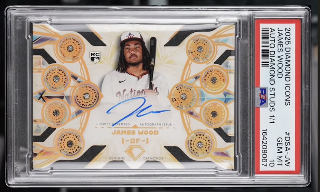 2025 Topps Diamond Icons #1 James Wood — front