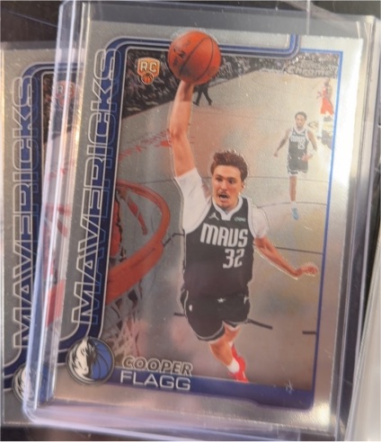 2025-26 Topps Chrome Update #151 Cooper Flagg — front