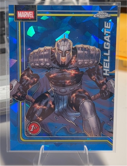 2026 Topps Chrome Marvel #124 Hellgate — front