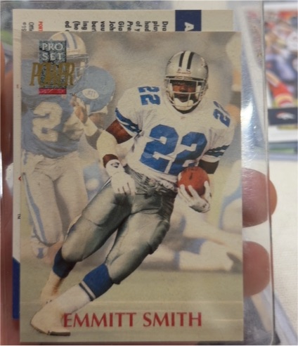1992 Pro Set #NNO Emmitt Smith — front