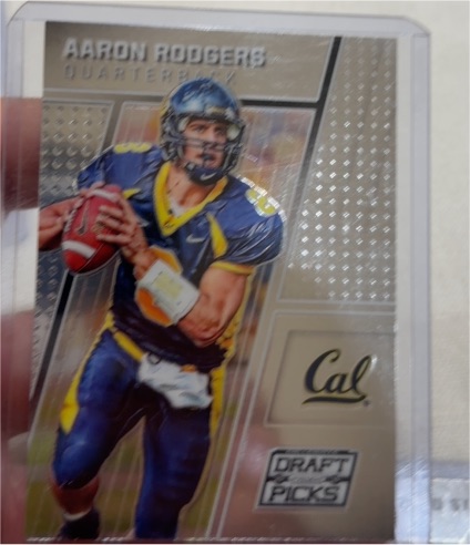 2016 Panini Prizm Collegiate Draft Picks #2 Aaron Rodgers — front