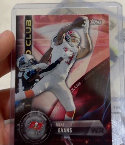 2015 Topps 1000 Yard Club #1KYC-ME Mike Evans — front