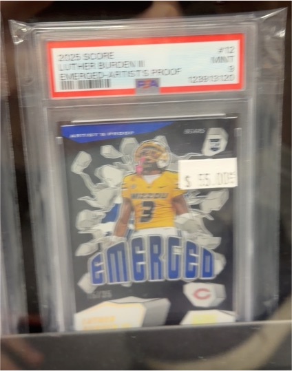2025 Score #12 Luther Burden III Emerged — front