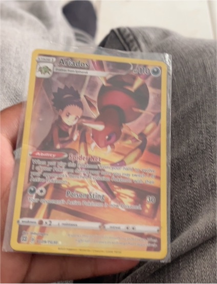 2022 Pokémon Sword & Shield Brilliant Stars #TG09 Ariados — front