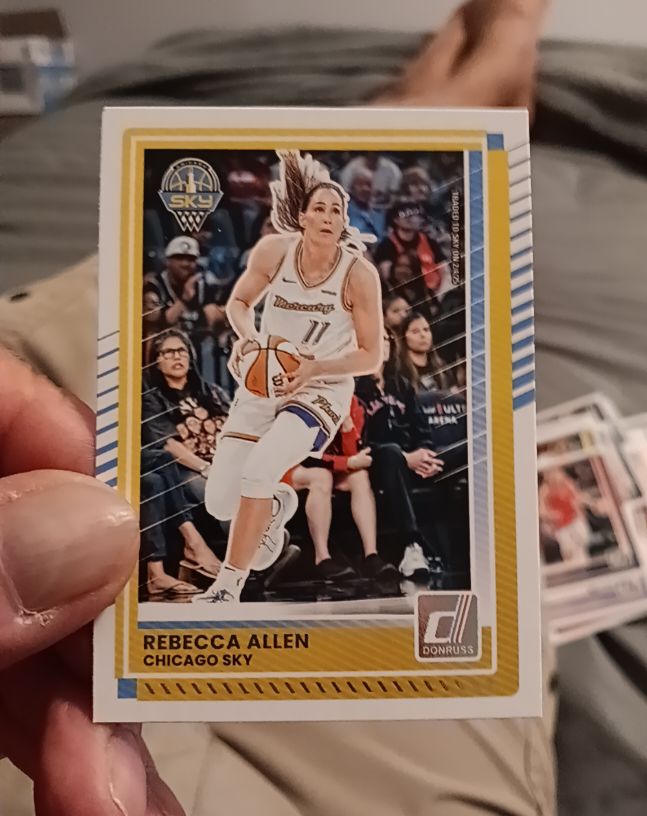 2025 Panini Donruss WNBA #76 Rebecca Allen — front