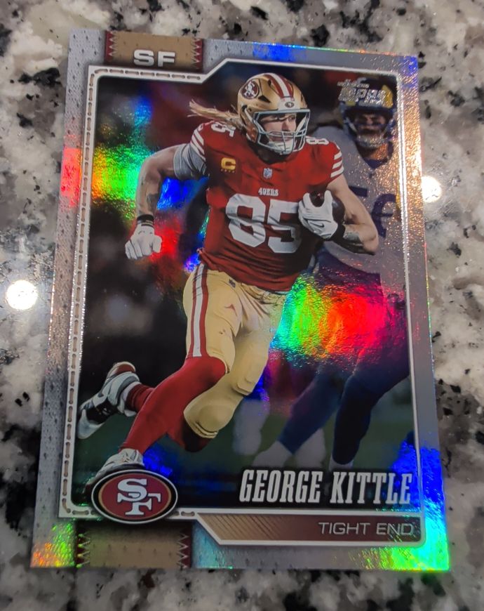 2025 Topps Chrome #267 George Kittle — front