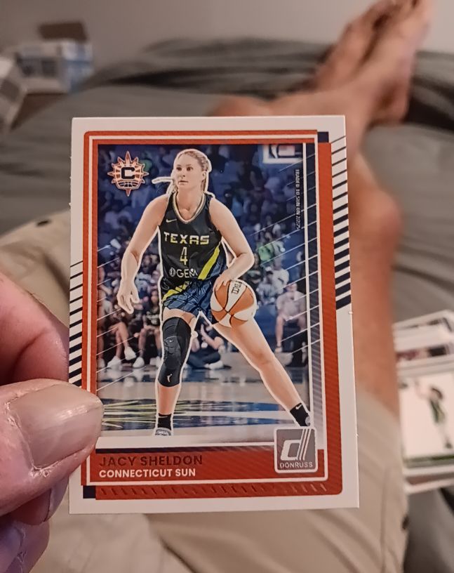 2025 Panini Donruss WNBA #33 Jacy Sheldon — front