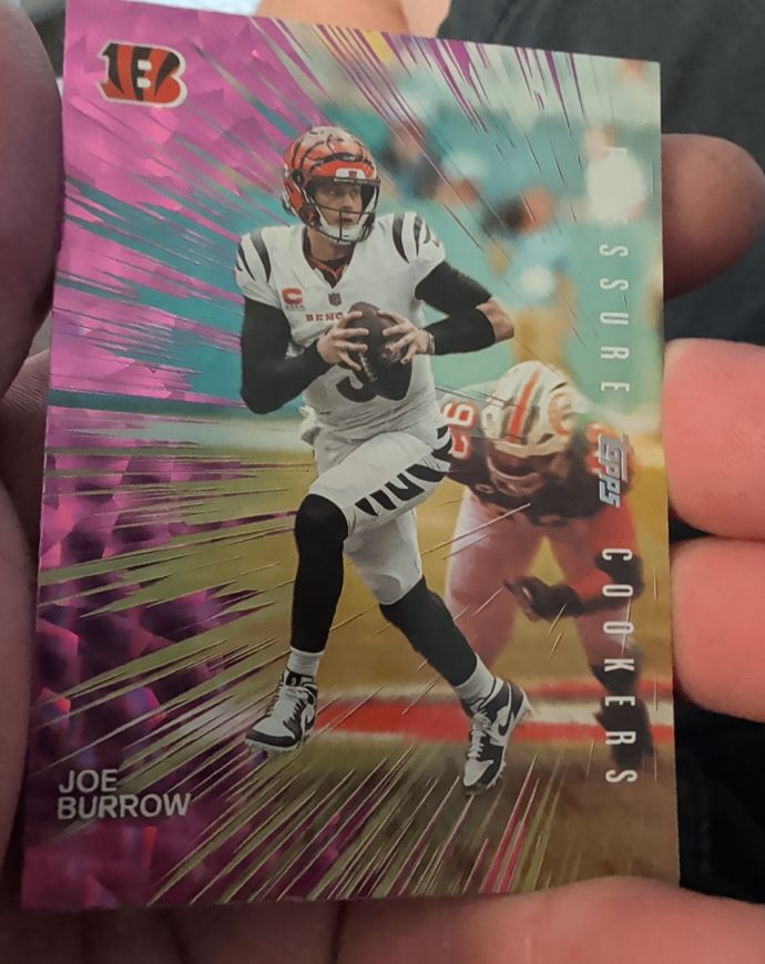2026 Topps Pressure Cookers #PC-8 Joe Burrow — front