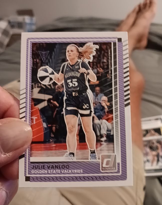 2025 Panini Donruss WNBA #29 Julie Vanloo — front