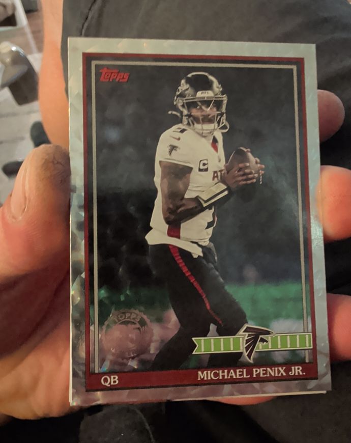 2026 Topps Flagship 35th Anniversary #91TF-4 Michael Penix Jr. — front