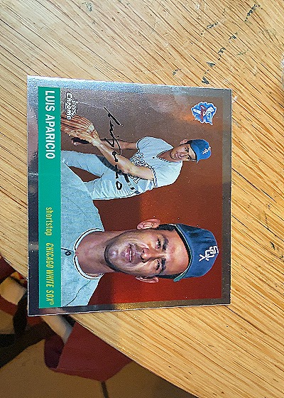 2025 Topps Chrome Platinum Anniversary #413 Luis Aparicio — front
