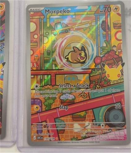 2026 Pokemon 30th Celebration #135 Morpeko — front